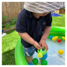 Load image into Gallery viewer, Blue Sharks Baby & Children's Cuffed Shorts • READY TO SHIP • 2-3 Years •