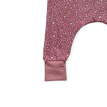 Load image into Gallery viewer, Pink Leopard Print Baby & Children's Romper • MADE TO ORDER • Kids Romper •