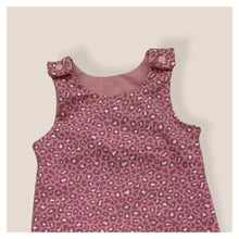 Load image into Gallery viewer, Pink Leopard Print Baby & Children's Romper • MADE TO ORDER • Kids Romper •