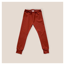 Load image into Gallery viewer, Rusty Red Baby & Children's Leggings • ORGANIC • MADE TO ORDER • Kids •