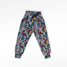 Load image into Gallery viewer, Space Rockets Baby & Children's Cuffed Trousers • MADE TO ORDER • Kids •