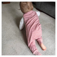 Load image into Gallery viewer, Pink Leopard Print Baby & Children's Romper • MADE TO ORDER • Kids Romper •