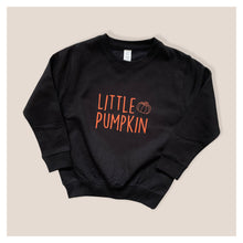 Load image into Gallery viewer, Little Pumpkin Baby & Children's Sweatshirt • MADE TO ORDER •