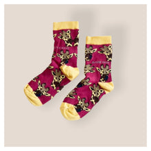 Load image into Gallery viewer, Save The Giraffes Bamboo Socks for Kids • READY TO SHIP •