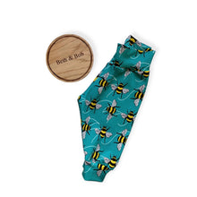 Load image into Gallery viewer, Blue Bees Organic Baby &amp; Children&#39;s Cuffed Trousers • READY to SHIP • Kids • 3-6 Months •
