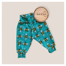 Load image into Gallery viewer, Blue Bees Organic Baby &amp; Children&#39;s Cuffed Trousers • READY to SHIP • Kids • 3-6 Months •
