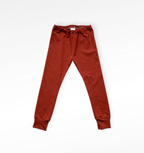 Load image into Gallery viewer, Rusty Red Baby &amp; Children&#39;s Leggings • ORGANIC • READY TO SHIP • Kids • 18-24 Months •
