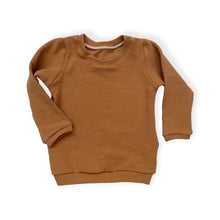 Load image into Gallery viewer, Caramel Ribbed Baby &amp; Children&#39;s Jumper • MADE TO ORDER • Kids Top •
