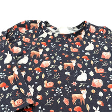 Load image into Gallery viewer, Navy Woodland Animals Baby &amp; Children&#39;s Top • READY TO SHIP • Kids • 3-4 Years •
