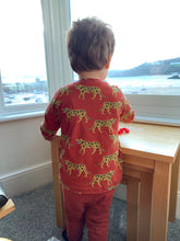 Load image into Gallery viewer, Rusty Leopards Baby &amp; Children&#39;s Long Sleeved Top • ORGANIC • MADE TO ORDER • Kids Tee •
