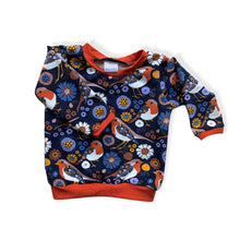 Load image into Gallery viewer, Navy Robins Baby &amp; Children&#39;s Jumper • READY TO SHIP • Kids •
