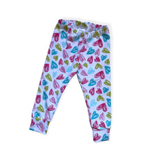 Load image into Gallery viewer, Pastel Heart Baby &amp; Children&#39;s Leggings • MADE TO ORDER • Kids Leggings •

