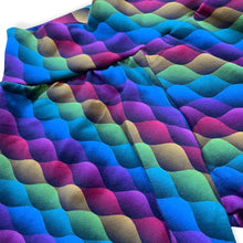 Load image into Gallery viewer, Rainbow Ribbons Baby &amp; Children&#39;s Cuffed Shorts • READY TO SHIP • 5-6 Years •
