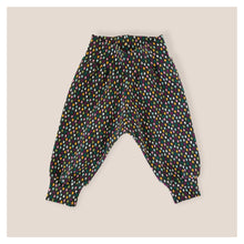 Load image into Gallery viewer, Grey Rainbow Drops Baby &amp; Children&#39;s Cuffed Trousers • READY to SHIP • Kids •
