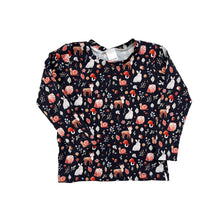Load image into Gallery viewer, Navy Woodland Animals Baby &amp; Children&#39;s Top • READY TO SHIP • Kids • 3-4 Years •
