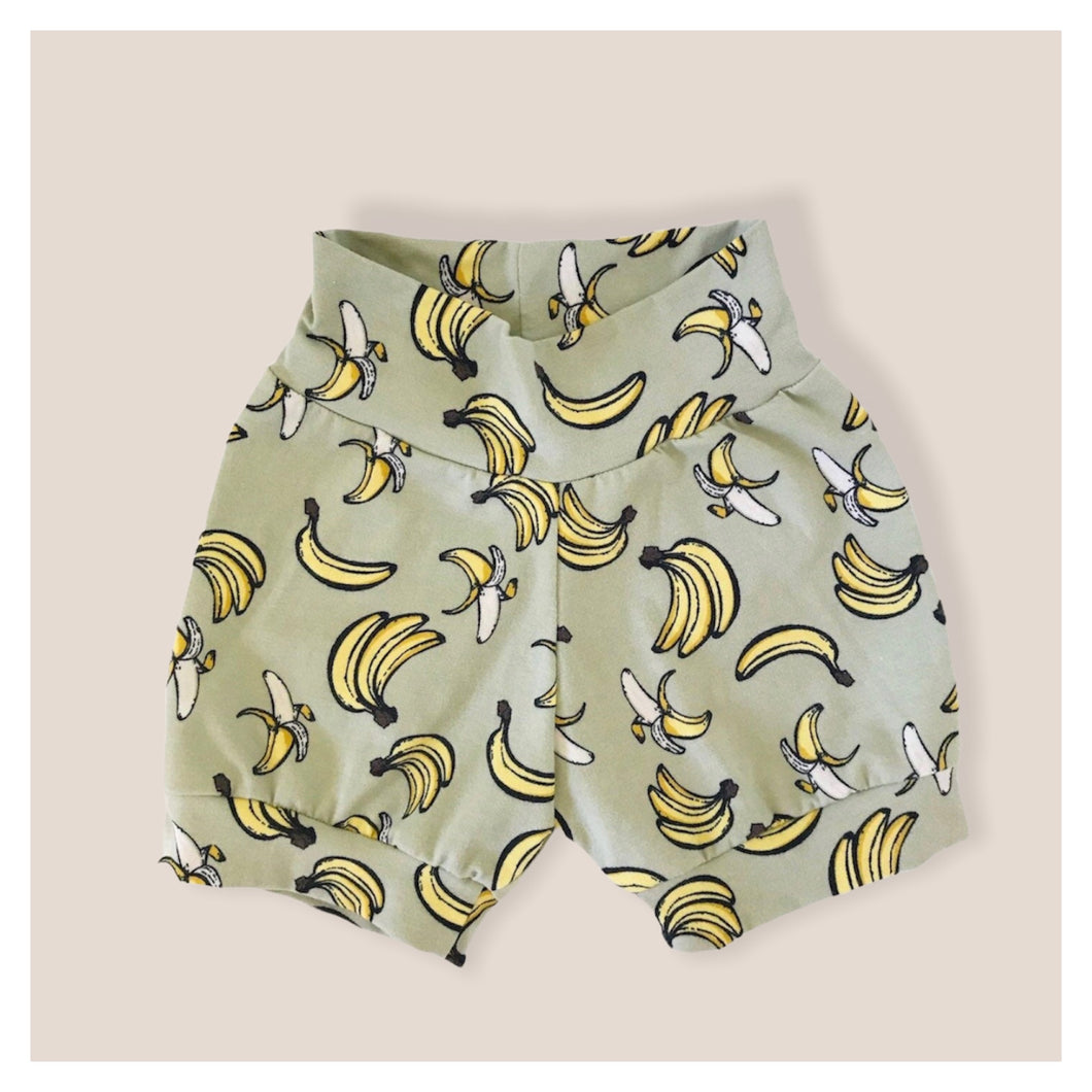 Olive Bananas Baby & Children's Cuffed Shorts • READY TO SHIP • Kids •