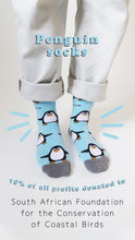 Load image into Gallery viewer, Save The Penguins Bamboo Socks for Kids • READY TO SHIP •
