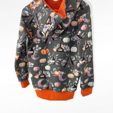 Load image into Gallery viewer, Autumn Pumpkins Baby &amp; Children&#39;s Hoodie • MADE TO ORDER • Kids Hoodie •
