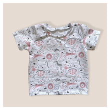 Load image into Gallery viewer, Pink Safari Animals Baby &amp; Children&#39;s T-Shirt • READY TO SHIP  • Kids • 12-18 Months •
