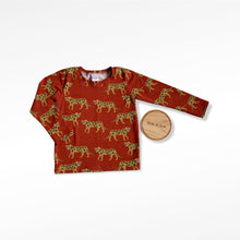 Load image into Gallery viewer, Rusty Leopards Baby &amp; Children&#39;s Long Sleeved Top • ORGANIC • MADE TO ORDER • Kids Tee •
