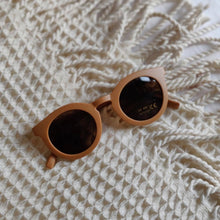 Load image into Gallery viewer, Caramel Children&#39;s Aviator Sunglasses • READY TO SHIP • Kids •
