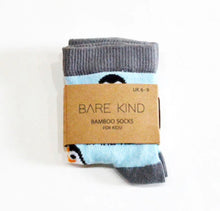 Load image into Gallery viewer, Save The Penguins Bamboo Socks for Kids • READY TO SHIP •
