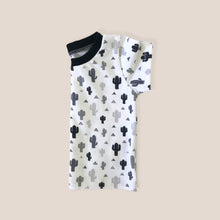 Load image into Gallery viewer, Monochrome Cactus Baby &amp; Children&#39;s T-Shirt • MADE TO ORDER • Kids Tee •
