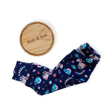 Load image into Gallery viewer, Navy Unicorns Baby &amp; Children&#39;s Leggings • READY to SHIP • Kids •
