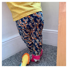 Load image into Gallery viewer, Orange Berry Leggings • ORGANIC • MADE TO ORDER •
