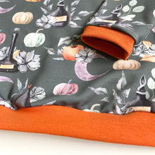 Load image into Gallery viewer, Autumn Pumpkins Baby &amp; Children&#39;s Hoodie • MADE TO ORDER • Kids Hoodie •
