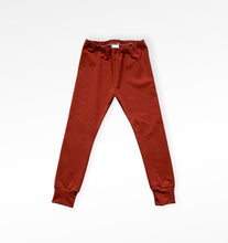 Load image into Gallery viewer, Rusty Red Baby &amp; Children&#39;s Leggings • ORGANIC • MADE TO ORDER • Kids •
