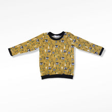 Load image into Gallery viewer, Mustard Bears &amp; Arrows Baby &amp; Children&#39;s Lightweight Jumper • MADE TO ORDER • Kids Jumper •
