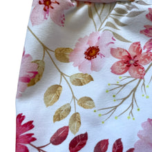 Load image into Gallery viewer, Pink Floral Baby &amp; Children&#39;s Cuffed Shorts • READY TO SHIP •
