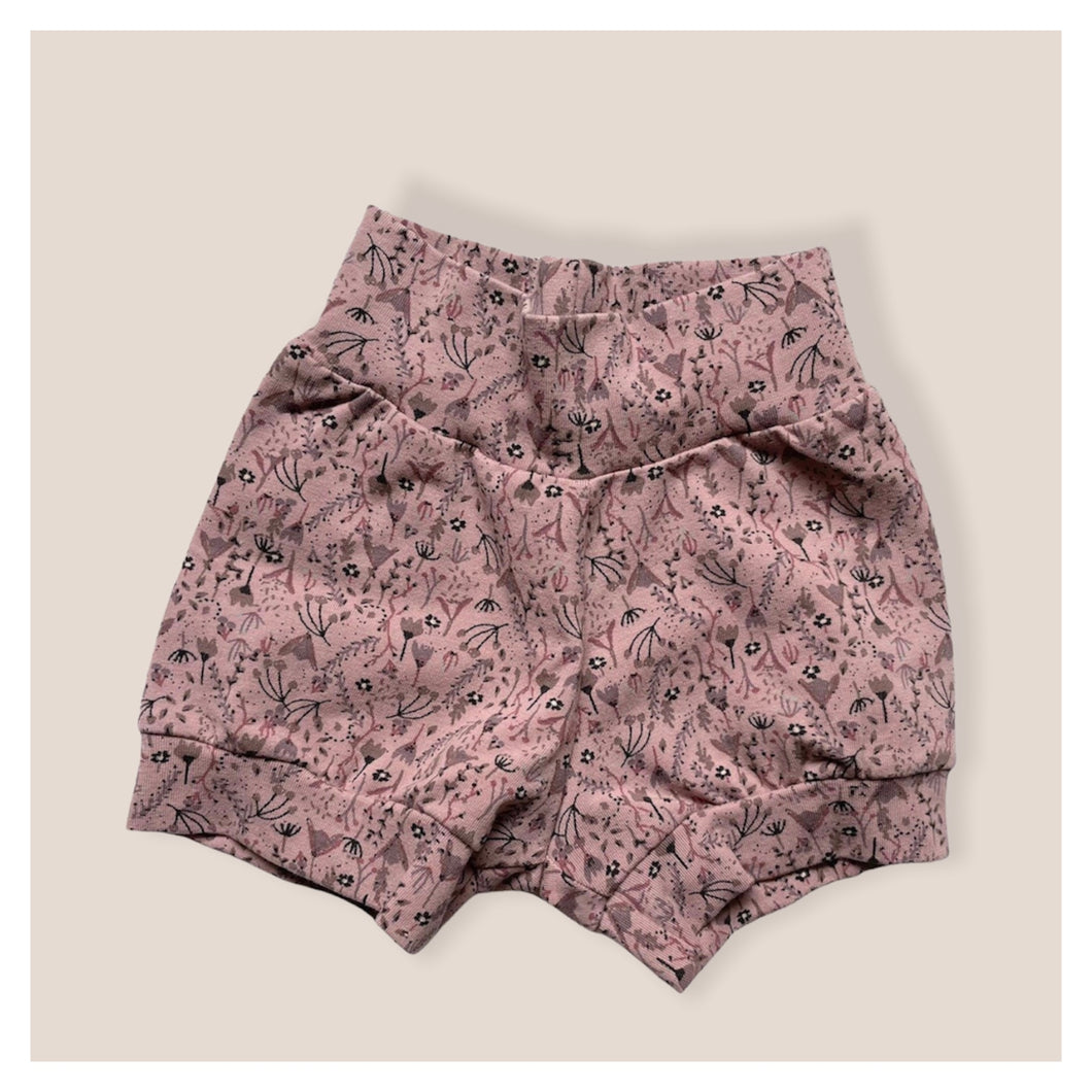 Heather Baby & Children's Cuffed Shorts • READY TO SHIP • 3-6 Months • Kids Shorts •