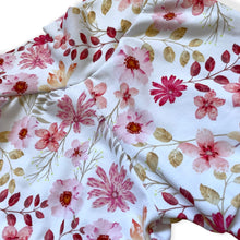 Load image into Gallery viewer, Pink Floral Baby &amp; Children&#39;s Cuffed Shorts • READY TO SHIP •
