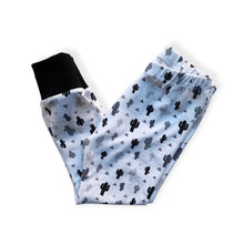 Load image into Gallery viewer, Black &amp; White Monochrome Cactus Baby &amp; Children&#39;s Leggings • READY to SHIP • Kids •

