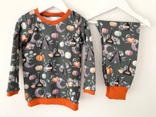 Load image into Gallery viewer, Autumn Pumpkins Baby &amp; Children&#39;s Lightweight Jumper • MADE TO ORDER • Kids Jumper •
