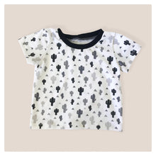 Load image into Gallery viewer, Monochrome Cactus Baby &amp; Children&#39;s T-Shirt • MADE TO ORDER • Kids Tee •
