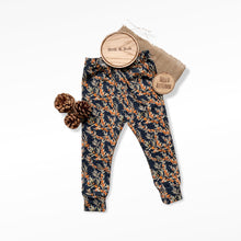 Load image into Gallery viewer, Orange Berry Leggings • ORGANIC • MADE TO ORDER •
