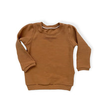 Load image into Gallery viewer, Caramel Ribbed Baby &amp; Children&#39;s Jumper • MADE TO ORDER • Kids Top •

