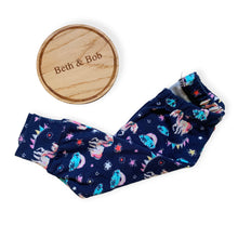 Load image into Gallery viewer, Navy Unicorns Baby &amp; Children&#39;s Leggings • READY to SHIP • Kids •
