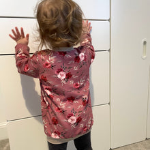 Load image into Gallery viewer, Pink Roses Baby &amp; Children&#39;s Jumper • MADE TO ORDER • Kids Jumper •

